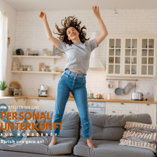 Arbeiten auf Norderney Personalunterkunft